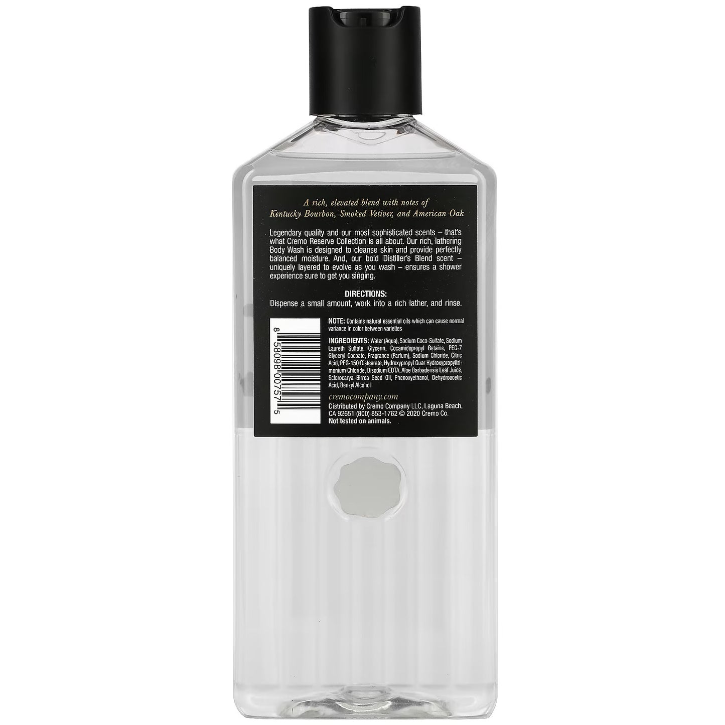 Reserve Collection, Body Wash, No. 13, Distiller's Blend, Reserve Blend, 16 fl oz (473 ml), Cremo