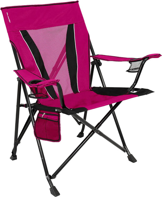 Kijaro XXL Dual Lock Portable Camping and Sports Chair , Hanami Pink
