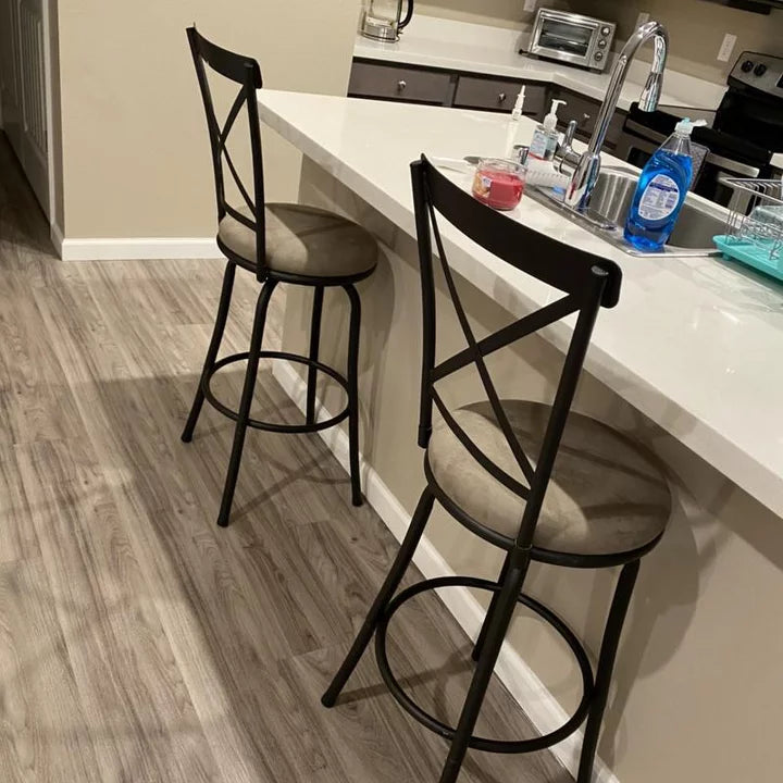 Karson Adjustable Height X Barstool Holli Furniture Buy My Store