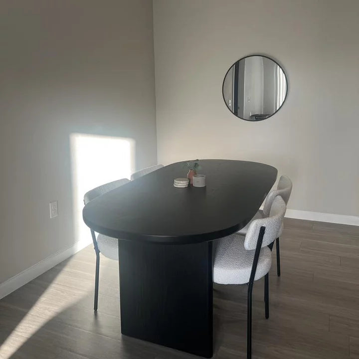 Threshold Catlett Oval Table | Black | Buy now – Household Hunter