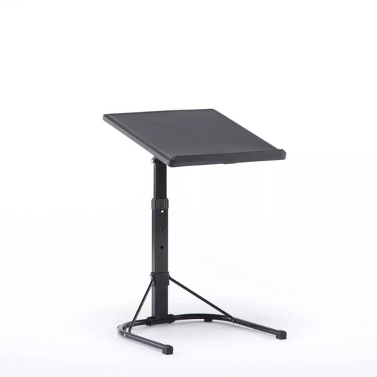 Plastic Dev Group Multi-Functional Adjustable C Table Black