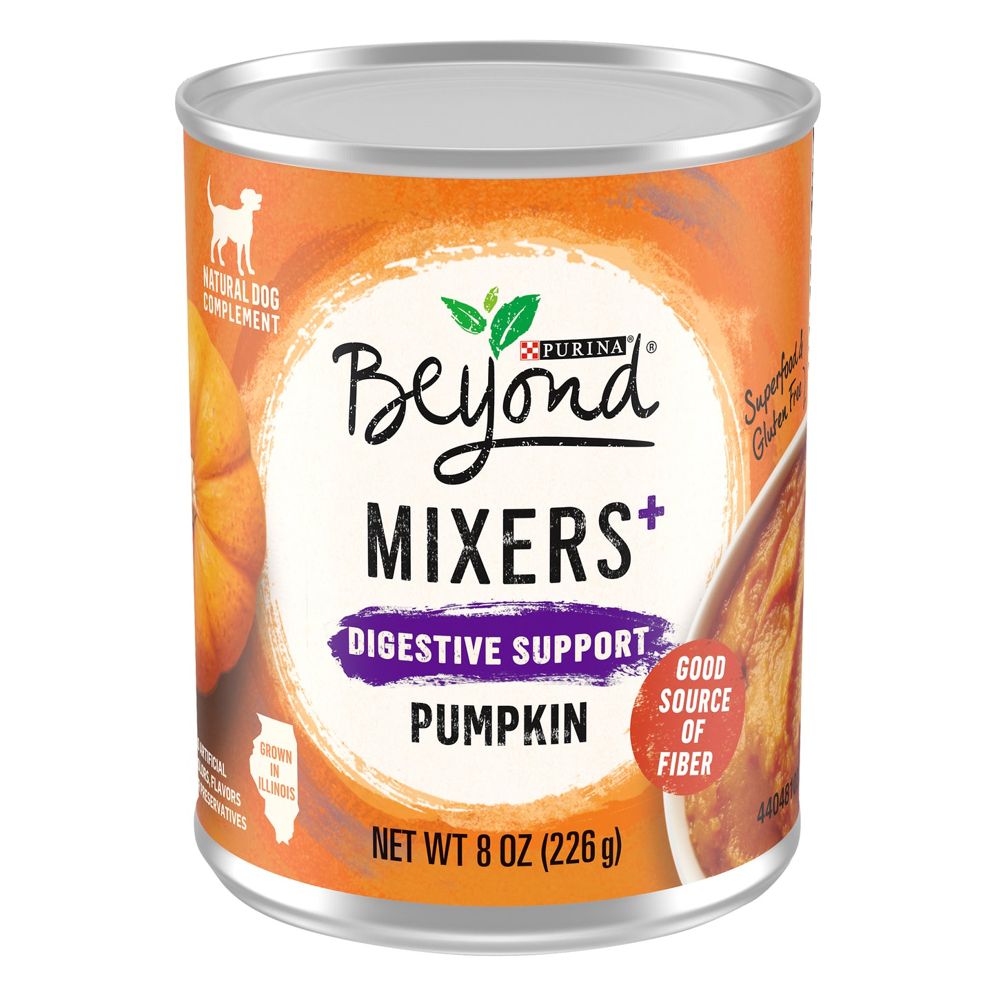 (12 Pack) Purina Beyond Natural, Grain Free, Limited Ingredient Dog Food Complement, Mixers+ Digestive Support Pumpkin, 8 oz. Cans