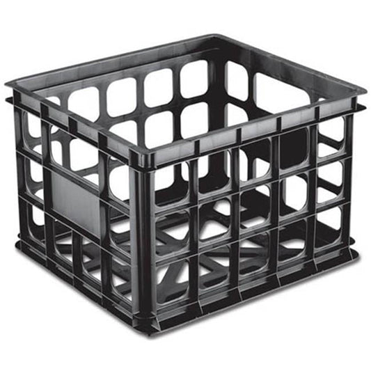 Sterilite Storage Crate Black 16929006