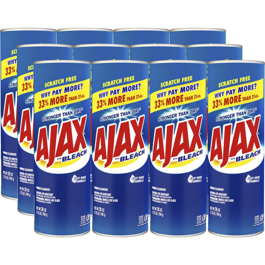 AJAX, CPC05374CT, Bleach Powder Cleanser, 12 / Carton, Blue