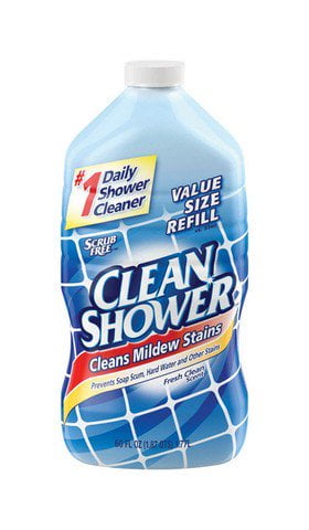 Clean Shower Daily Shower Cleaner Refill, 60 fl oz (Pack of 3)