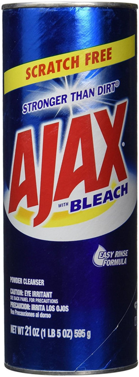 Ajax All-Purpose Powder Cleaner With Bleach 21 oz (Pack of 4)
