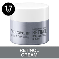 Neutrogena Rapid Wrinkle Repair Retinol Face Moisturizer, Skin Care with Hyaluronic Acid, 1.7 oz